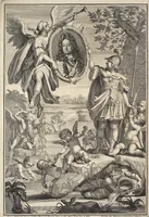 An illustration from I cesari in oro : raccolti nel Farnese museo, e pubblicati colle loro congrue interpretazioni (1694)