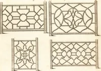 Picture 70 of 98 from Chinese architecture, civil and ornamental. Being a large collection of the most elegant and useful designs of plans and elevations, &c. from the imperial retreat to the smallest ornamental building in China. Likewise their marine subjects. The whole to adorn gardens, parks, forests, woods, canals, &c. .. (1759), leaf 118