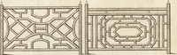 Picture 36 of 98 from Chinese architecture, civil and ornamental. Being a large collection of the most elegant and useful designs of plans and elevations, &c. from the imperial retreat to the smallest ornamental building in China. Likewise their marine subjects. The whole to adorn gardens, parks, forests, woods, canals, &c. .. (1759), leaf 74