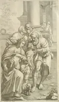 An illustration from Il claustro di S. Michele in Bosco di Bologna : dipinto dal famoso Lodovico Carracci, e da altri eccellenti maestri uscita dalla sua scola (1694)