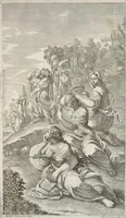 An illustration from Il claustro di S. Michele in Bosco di Bologna : dipinto dal famoso Lodovico Carracci, e da altri eccellenti maestri uscita dalla sua scola (1694)