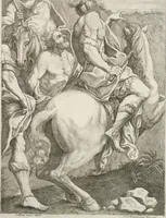 An illustration from Il claustro di S. Michele in Bosco di Bologna : dipinto dal famoso Lodovico Carracci, e da altri eccellenti maestri uscita dalla sua scola (1694)
