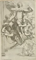 An illustration from Il claustro di S. Michele in Bosco di Bologna : dipinto dal famoso Lodovico Carracci, e da altri eccellenti maestri uscita dalla sua scola (1694)