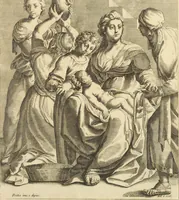 Picture 7 of 35 from Il claustro di S. Michele in Bosco di Bologna : dipinto dal famoso Lodovico Carracci, e da altri eccellenti maestri uscita dalla sua scola (1694), leaf 20