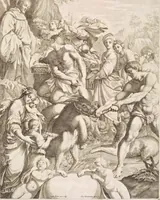 Picture 11 of 35 from Il claustro di S. Michele in Bosco di Bologna : dipinto dal famoso Lodovico Carracci, e da altri eccellenti maestri uscita dalla sua scola (1694), leaf 24