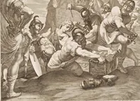Picture 26 of 35 from Il claustro di S. Michele in Bosco di Bologna : dipinto dal famoso Lodovico Carracci, e da altri eccellenti maestri uscita dalla sua scola (1694), leaf 54