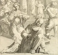 Picture 27 of 35 from Il claustro di S. Michele in Bosco di Bologna : dipinto dal famoso Lodovico Carracci, e da altri eccellenti maestri uscita dalla sua scola (1694), leaf 60