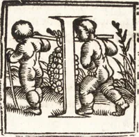 An illustration from Concilia omnia, tam generalia quam particularia : ab apostolorum temporibus in hunc vsque diem a sanctissimis patribus celebrata, & quorum acta literis mandata, ex vetustissimis diuersa[rum] regionu[m] bibliothecis haberi potuere, his duobus tomis continentur : tomvs primvs ea recenset concilia, quae a beato Petro apostolo vsq[ue] ad Iohanne[m] huius nominis papam secundu[m] seruata inuenimus : quo[rum] ordinem & nomina si quis accuratius desideret, versa pagina indicabit (1538)
