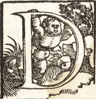 An illustration from Concilia omnia, tam generalia quam particularia : ab apostolorum temporibus in hunc vsque diem a sanctissimis patribus celebrata, & quorum acta literis mandata, ex vetustissimis diuersa[rum] regionu[m] bibliothecis haberi potuere, his duobus tomis continentur : tomvs primvs ea recenset concilia, quae a beato Petro apostolo vsq[ue] ad Iohanne[m] huius nominis papam secundu[m] seruata inuenimus : quo[rum] ordinem & nomina si quis accuratius desideret, versa pagina indicabit (1538)