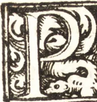 An illustration from Concilia omnia, tam generalia quam particularia : ab apostolorum temporibus in hunc vsque diem a sanctissimis patribus celebrata, & quorum acta literis mandata, ex vetustissimis diuersa[rum] regionu[m] bibliothecis haberi potuere, his duobus tomis continentur : tomvs primvs ea recenset concilia, quae a beato Petro apostolo vsq[ue] ad Iohanne[m] huius nominis papam secundu[m] seruata inuenimus : quo[rum] ordinem & nomina si quis accuratius desideret, versa pagina indicabit (1538)