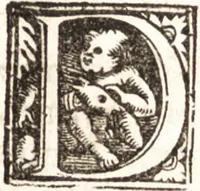 An illustration from Concilia omnia, tam generalia quam particularia : ab apostolorum temporibus in hunc vsque diem a sanctissimis patribus celebrata, & quorum acta literis mandata, ex vetustissimis diuersa[rum] regionu[m] bibliothecis haberi potuere, his duobus tomis continentur : tomvs primvs ea recenset concilia, quae a beato Petro apostolo vsq[ue] ad Iohanne[m] huius nominis papam secundu[m] seruata inuenimus : quo[rum] ordinem & nomina si quis accuratius desideret, versa pagina indicabit (1538)
