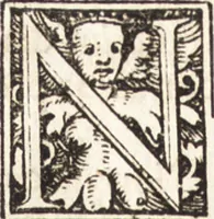 An illustration from Concilia omnia, tam generalia quam particularia : ab apostolorum temporibus in hunc vsque diem a sanctissimis patribus celebrata, & quorum acta literis mandata, ex vetustissimis diuersa[rum] regionu[m] bibliothecis haberi potuere, his duobus tomis continentur : tomvs primvs ea recenset concilia, quae a beato Petro apostolo vsq[ue] ad Iohanne[m] huius nominis papam secundu[m] seruata inuenimus : quo[rum] ordinem & nomina si quis accuratius desideret, versa pagina indicabit (1538)