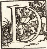 An illustration from Concilia omnia, tam generalia quam particularia : ab apostolorum temporibus in hunc vsque diem a sanctissimis patribus celebrata, & quorum acta literis mandata, ex vetustissimis diuersa[rum] regionu[m] bibliothecis haberi potuere, his duobus tomis continentur : tomvs primvs ea recenset concilia, quae a beato Petro apostolo vsq[ue] ad Iohanne[m] huius nominis papam secundu[m] seruata inuenimus : quo[rum] ordinem & nomina si quis accuratius desideret, versa pagina indicabit (1538)
