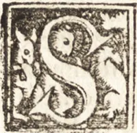 An illustration from Concilia omnia, tam generalia quam particularia : ab apostolorum temporibus in hunc vsque diem a sanctissimis patribus celebrata, & quorum acta literis mandata, ex vetustissimis diuersa[rum] regionu[m] bibliothecis haberi potuere, his duobus tomis continentur : tomvs primvs ea recenset concilia, quae a beato Petro apostolo vsq[ue] ad Iohanne[m] huius nominis papam secundu[m] seruata inuenimus : quo[rum] ordinem & nomina si quis accuratius desideret, versa pagina indicabit (1538)