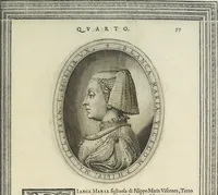 Picture 60 of 103 from Cremona fedelissima citta et nobilissima colonia de Romani : rappresentata in disegno col svo contado et illvstrata d'vna breve historia delle cose piv notabili appartenenti ad essa et de i ritratti natvrali de dvchi et dvchesse di Milano e compendio delle lor vite (1585), leaf 192