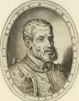 An illustration from Cremona fedelissima citta et nobilissima colonia de Romani : rappresentata in disegno col svo contado et illvstrata d'vna breve historia delle cose piv notabili appartenenti ad essa et de i ritratti natvrali de dvchi et dvchesse di Milano e compendio delle lor vite (1585)