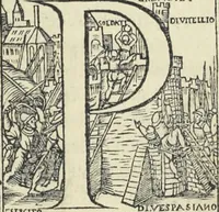 An illustration from Cremona fedelissima citta et nobilissima colonia de Romani : rappresentata in disegno col svo contado et illvstrata d'vna breve historia delle cose piv notabili appartenenti ad essa et de i ritratti natvrali de dvchi et dvchesse di Milano e compendio delle lor vite (1585)