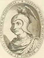 Picture 19 of 103 from Cremona fedelissima citta et nobilissima colonia de Romani : rappresentata in disegno col svo contado et illvstrata d'vna breve historia delle cose piv notabili appartenenti ad essa et de i ritratti natvrali de dvchi et dvchesse di Milano e compendio delle lor vite (1585), leaf 61