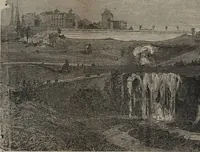 An illustration from Les curiosités de l'Exposition universelle de 1867 : suivi d'un indicateur pratique des moyens de transport, des prix d'entrée, etc. : avec six plans (1867)