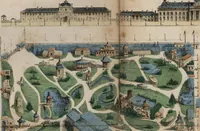 An illustration from Les curiosités de l'Exposition universelle de 1867 : suivi d'un indicateur pratique des moyens de transport, des prix d'entrée, etc. : avec six plans (1867)