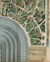 An illustration from Les curiosités de l'Exposition universelle de 1867 : suivi d'un indicateur pratique des moyens de transport, des prix d'entrée, etc. : avec six plans (1867)