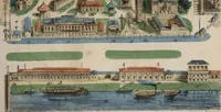 An illustration from Les curiosités de l'Exposition universelle de 1867 : suivi d'un indicateur pratique des moyens de transport, des prix d'entrée, etc. : avec six plans (1867)