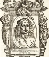 An illustration from Delle vite de' più eccellenti pittori, scultori, et architetti (1648)