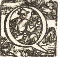An illustration from Delle vite de' più eccellenti pittori, scultori, et architetti (1648)