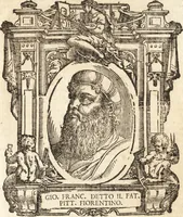 An illustration from Delle vite de' più eccellenti pittori, scultori, et architetti (1648)