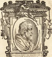 An illustration from Delle vite de' più eccellenti pittori, scultori, et architetti (1648)