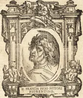 An illustration from Delle vite de' più eccellenti pittori, scultori, et architetti (1648)
