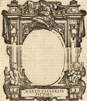 An illustration from Delle vite de' più eccellenti pittori, scultori, et architetti (1648)