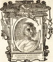 An illustration from Delle vite de' più eccellenti pittori, scultori, et architetti (1648)