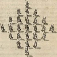 An illustration from De militia equestri antiqua et noua ad regem Philippum IV libri quinque (1630)