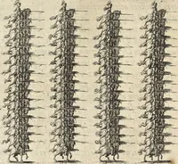 An illustration from De militia equestri antiqua et noua ad regem Philippum IV libri quinque (1630)