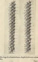An illustration from De militia equestri antiqua et noua ad regem Philippum IV libri quinque (1630)