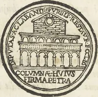 An illustration from De sacris aedificiis a Constantino Magno constructis : synopsis historica (1693)