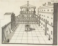 An illustration from De sacris aedificiis a Constantino Magno constructis : synopsis historica (1693)