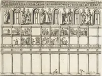 An illustration from De sacris aedificiis a Constantino Magno constructis : synopsis historica (1693)