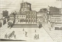 An illustration from De sacris aedificiis a Constantino Magno constructis : synopsis historica (1693)
