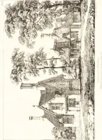 An illustration from Designs for parsonage houses, alms houses, etc., etc. : with examples of gables, and other curious remains of old English architecture (1827)