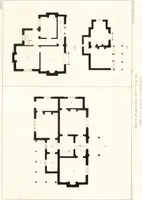 An illustration from Designs for parsonage houses, alms houses, etc., etc. : with examples of gables, and other curious remains of old English architecture (1827)