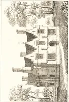 An illustration from Designs for parsonage houses, alms houses, etc., etc. : with examples of gables, and other curious remains of old English architecture (1827)