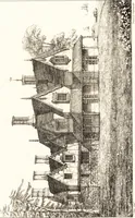 An illustration from Designs for parsonage houses, alms houses, etc., etc. : with examples of gables, and other curious remains of old English architecture (1827)