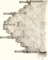 An illustration from Designs for parsonage houses, alms houses, etc., etc. : with examples of gables, and other curious remains of old English architecture (1827)