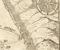 An illustration from El devoto peregrino y viage de Tierra Santa (1664)