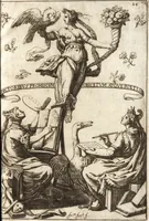 An illustration from Dialogos de la pintvra : sv defensa, origen, esse[n]cia, definicion, modos y diferencias (1633)