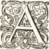 An illustration from Discorsi del signor Torqvto Tasso dell'arte poetica, et in particolare del poema heroico : et insieme il primo libro delle lettere scritte à diuersi suoi amici : lequali, oltra la famigliarità, sono ripiene di molti concetti & auertimenti poetici à dichiaratione d'alcuni luoghi della sua Gierusalemme liberata : gli vni e l'altre scritte nel tempo, ch'egli compose detto suo poema : non piu stampati (1587)