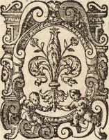 An illustration from Discorsi di monsignore don Vincenzio Borghini. Recati à luce da'deputati per suo testamento. Con la tavola delle cose piv notabili (1584)