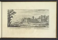 An illustration from Les eglises des stations de Rome dediées par Israel Henriet a havlte et pvissante dame, dame Marie Catherine de la Roche Foucauld ..